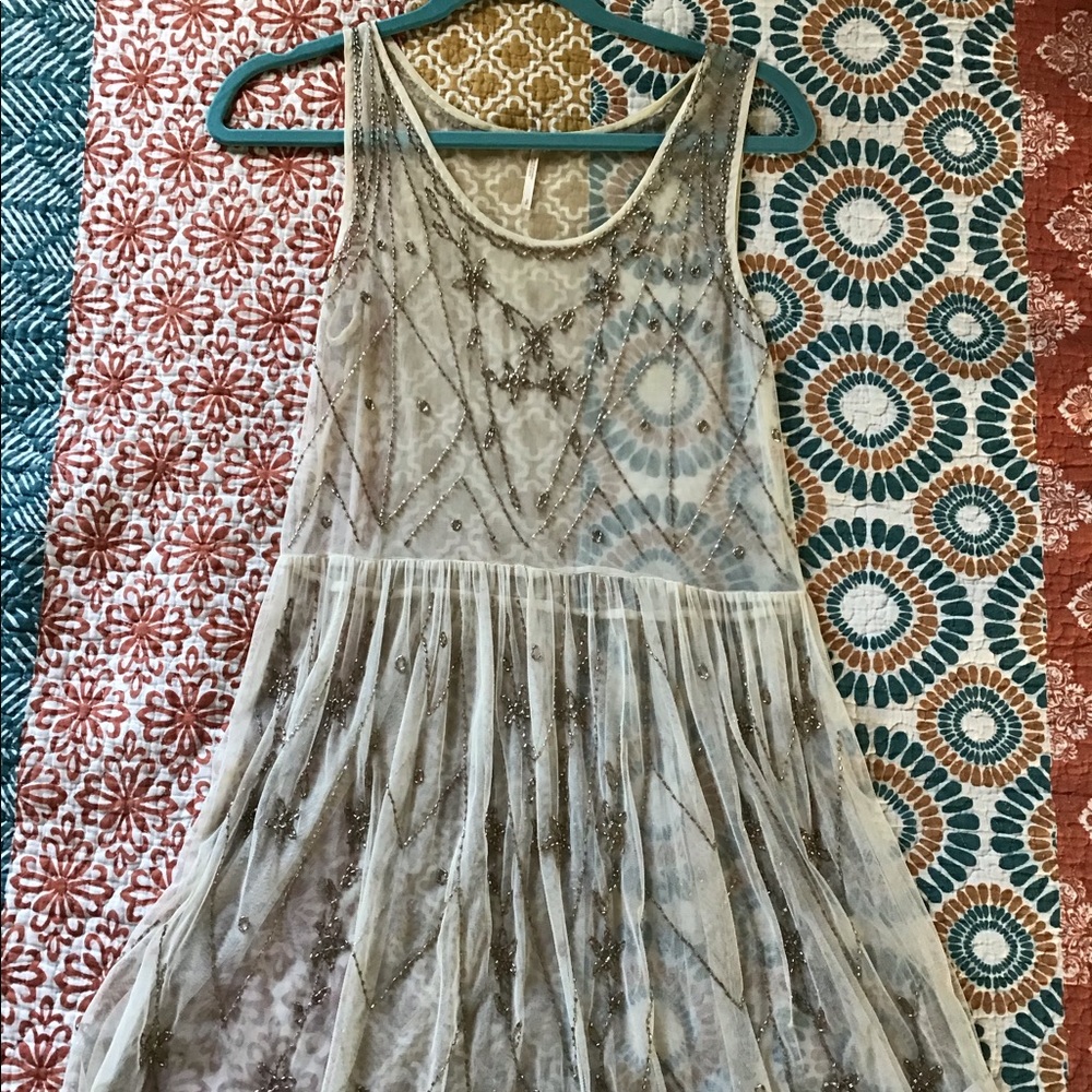 Free People beaded slip